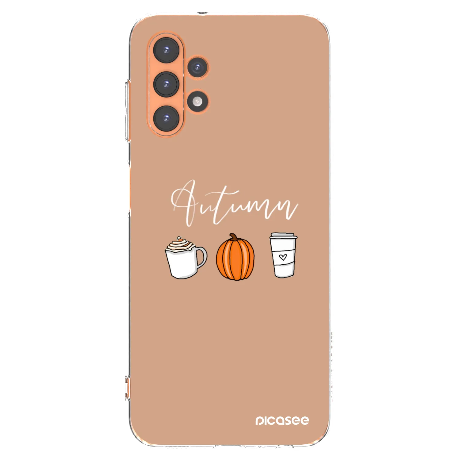 Picasee Samsung Galaxy A13 5G Hülle - Transparentes Silikon - Autumn