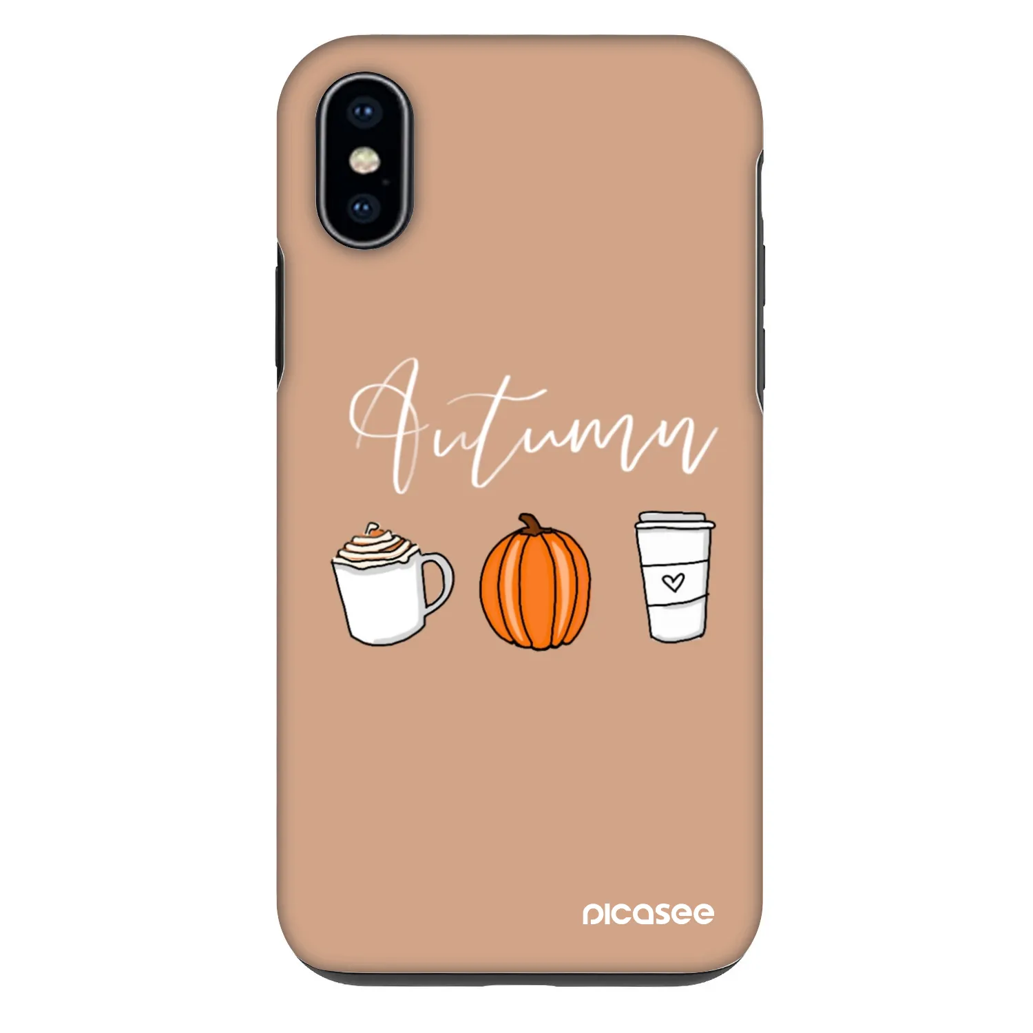 Picasee Fashion Case für Apple iPhone X/XS - Autumn