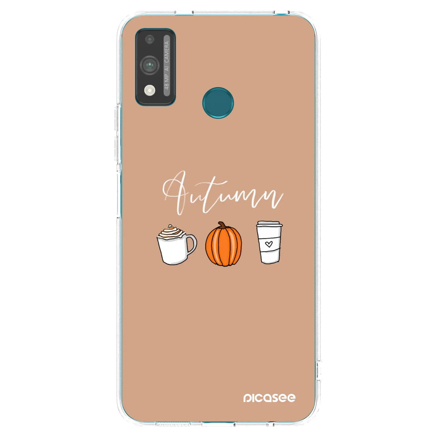 Picasee Honor 9X Lite Hülle - Transparentes Silikon - Autumn