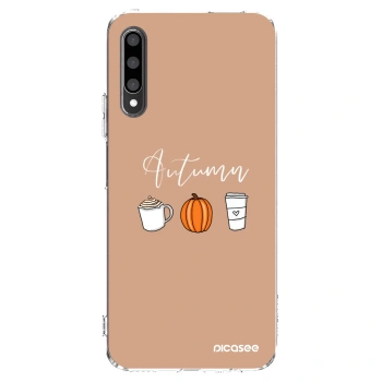 Picasee Honor 9X Pro Hülle - Transparentes Silikon - Autumn