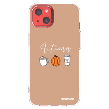 Picasee Apple iPhone 13 Hülle - Transparentes Silikon - Autumn
