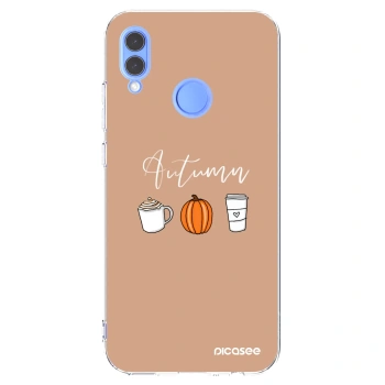 Picasee Honor 10 Lite Hülle - Transparentes Silikon - Autumn