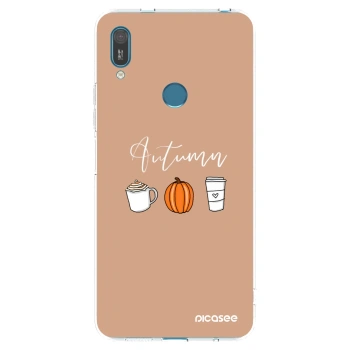 Picasee Huawei Y7 2019 Hülle - Transparentes Silikon - Autumn