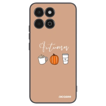 Picasee Honor 200 Smart 5G Hülle - Schwarzes Silikon - Autumn
