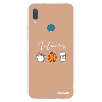 Picasee Huawei Y6 2019 Hülle - Transparentes Silikon - Autumn