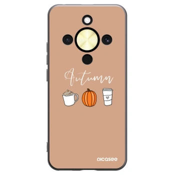 Picasee Honor Magic8 Lite 5G Hülle - Schwarzes Silikon - Autumn