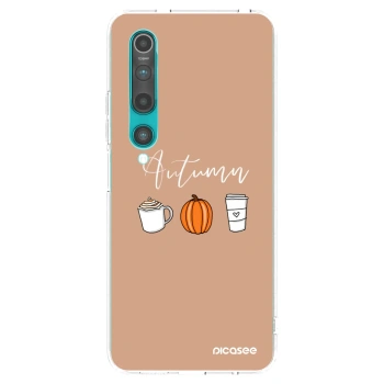 Picasee Xiaomi Mi 10 Hülle - Transparentes Silikon - Autumn