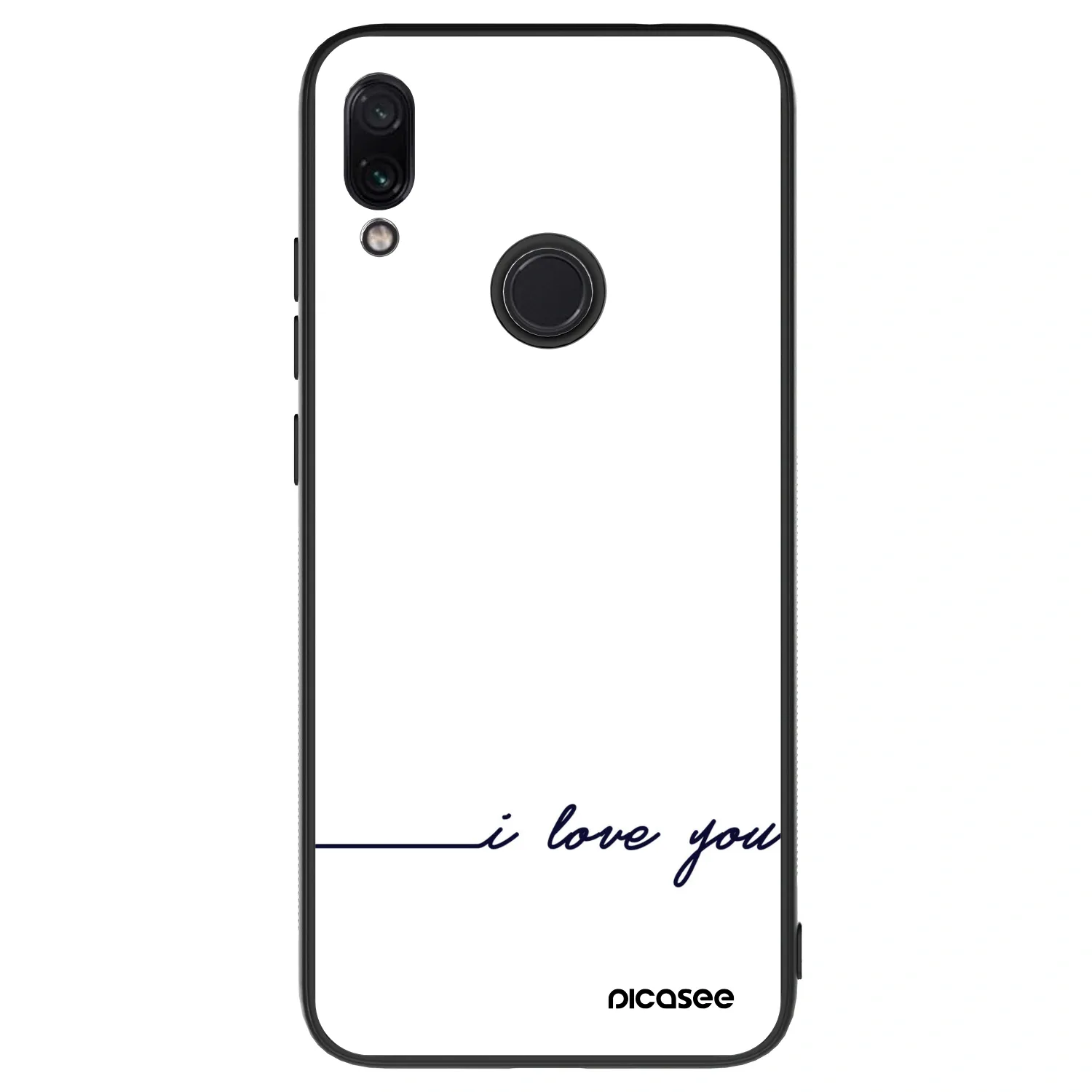Picasee ULTIMATE CASE für Xiaomi Redmi Note 7 - Ich liebe dich