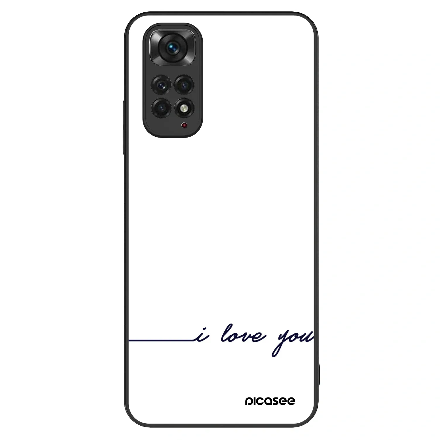 Picasee ULTIMATE CASE für Xiaomi Redmi Note 11 - Ich liebe dich