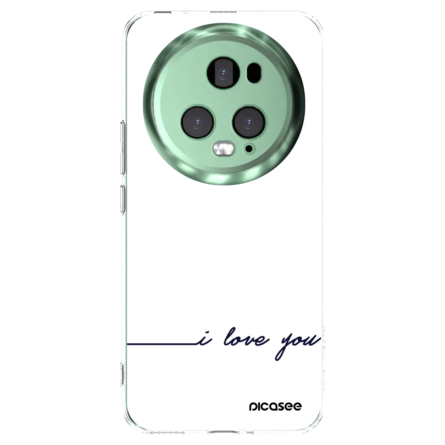 Picasee Honor Magic5 Pro Hülle - Transparentes Silikon - Ich liebe dich