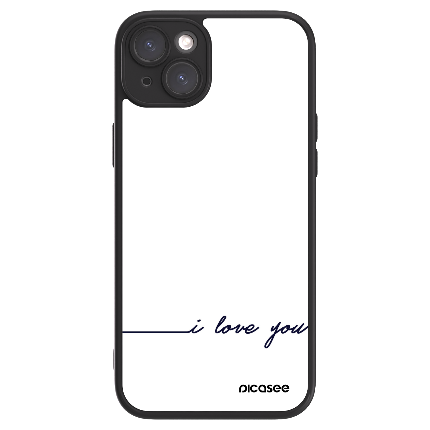 Picasee ULTIMATE CASE MagSafe für Apple iPhone 15 Plus - Ich liebe dich