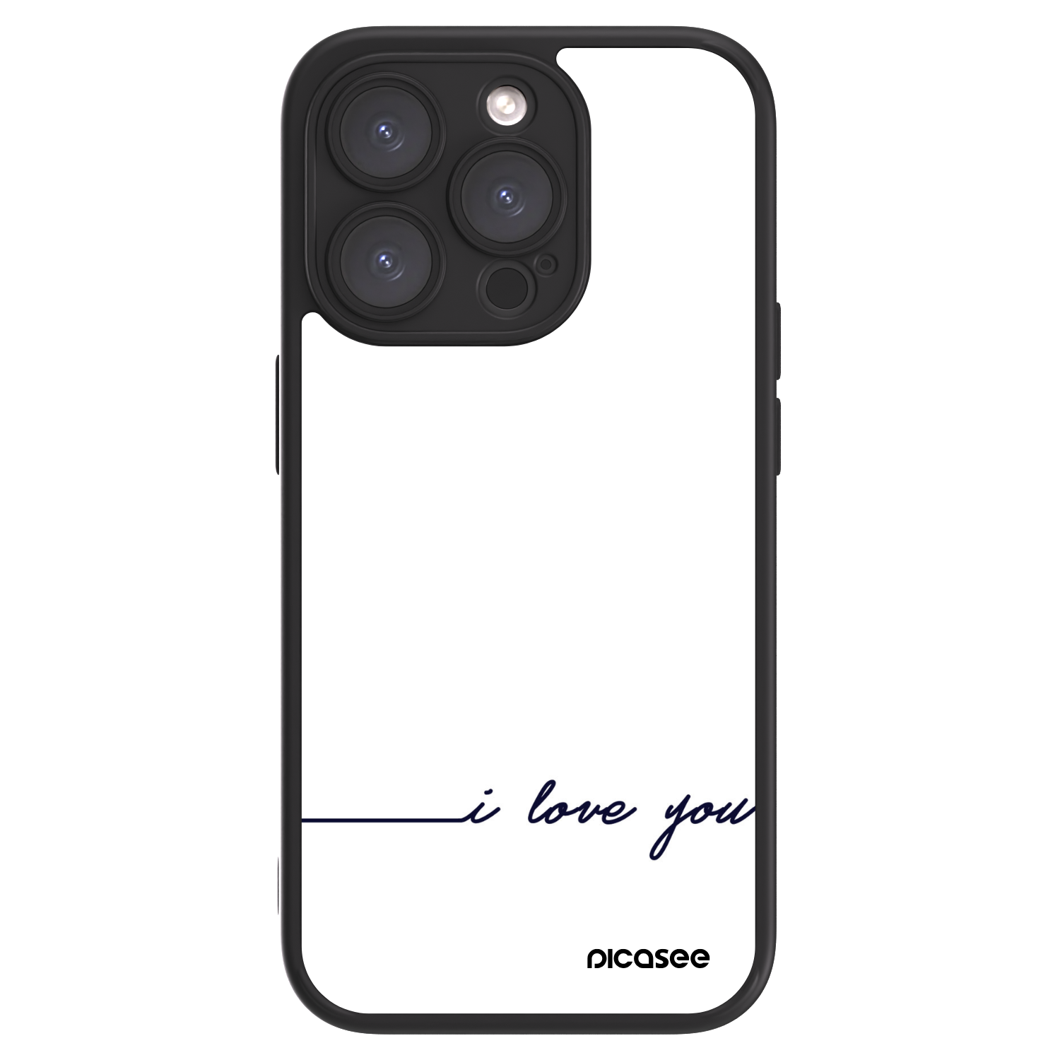 Picasee ULTIMATE CASE MagSafe für Apple iPhone 15 Pro - Ich liebe dich