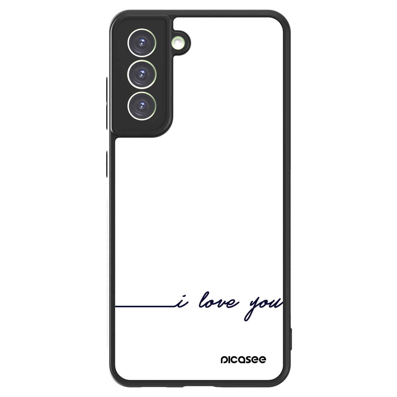 Picasee ULTIMATE CASE PowerShare für Samsung Galaxy S21 FE 5G - Ich liebe dich