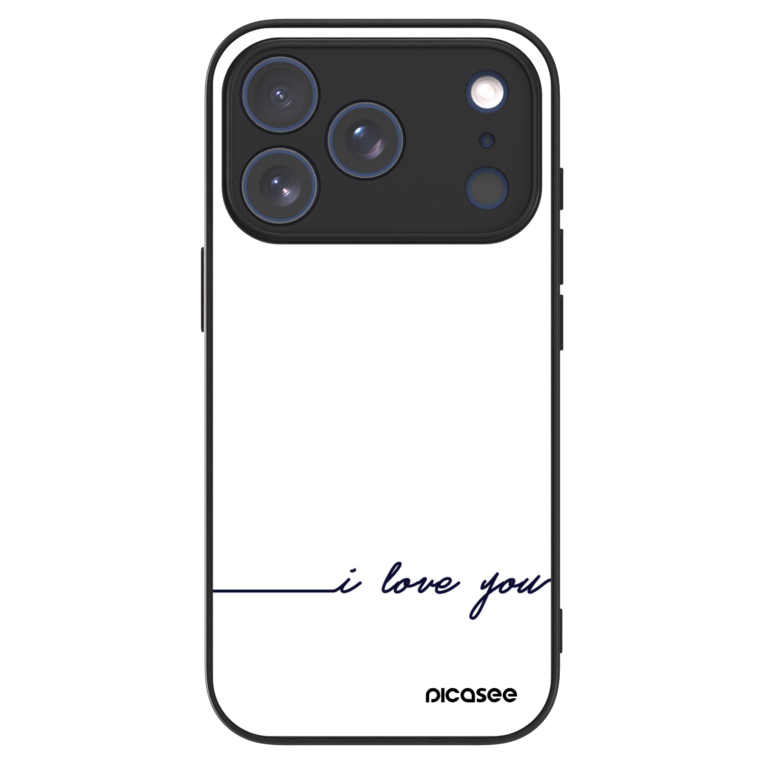 Picasee ULTIMATE CASE MagSafe für Apple iPhone 17 Pro - Ich liebe dich