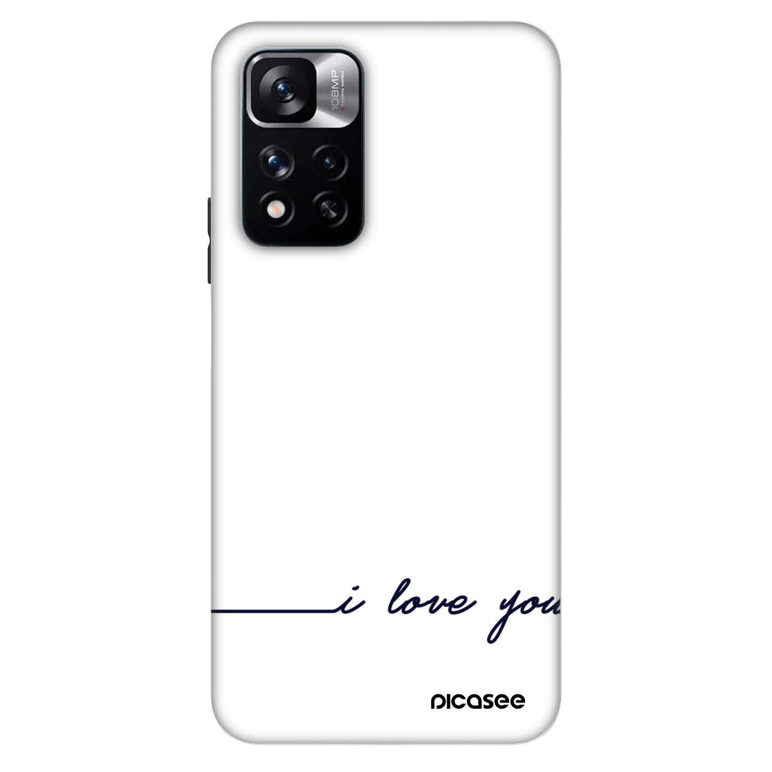 Picasee Fashion Case für Xiaomi Redmi Note 11 Pro 5G - Ich liebe dich