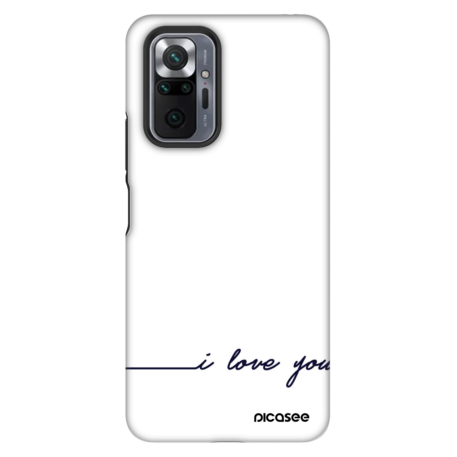 Picasee Fashion Case für Xiaomi Redmi Note 10 Pro - Ich liebe dich