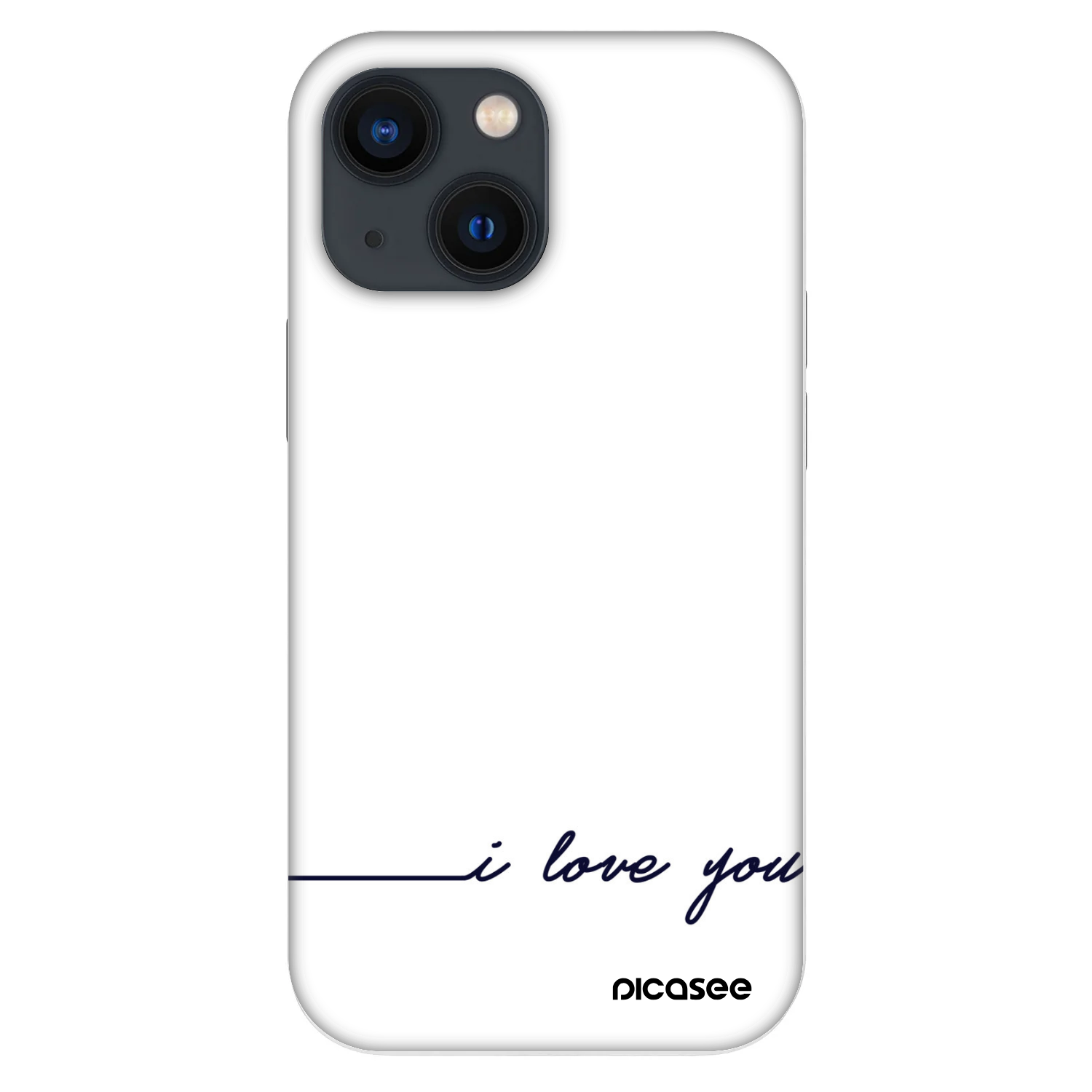 Picasee Fashion Case für Apple iPhone 13 mini - Ich liebe dich