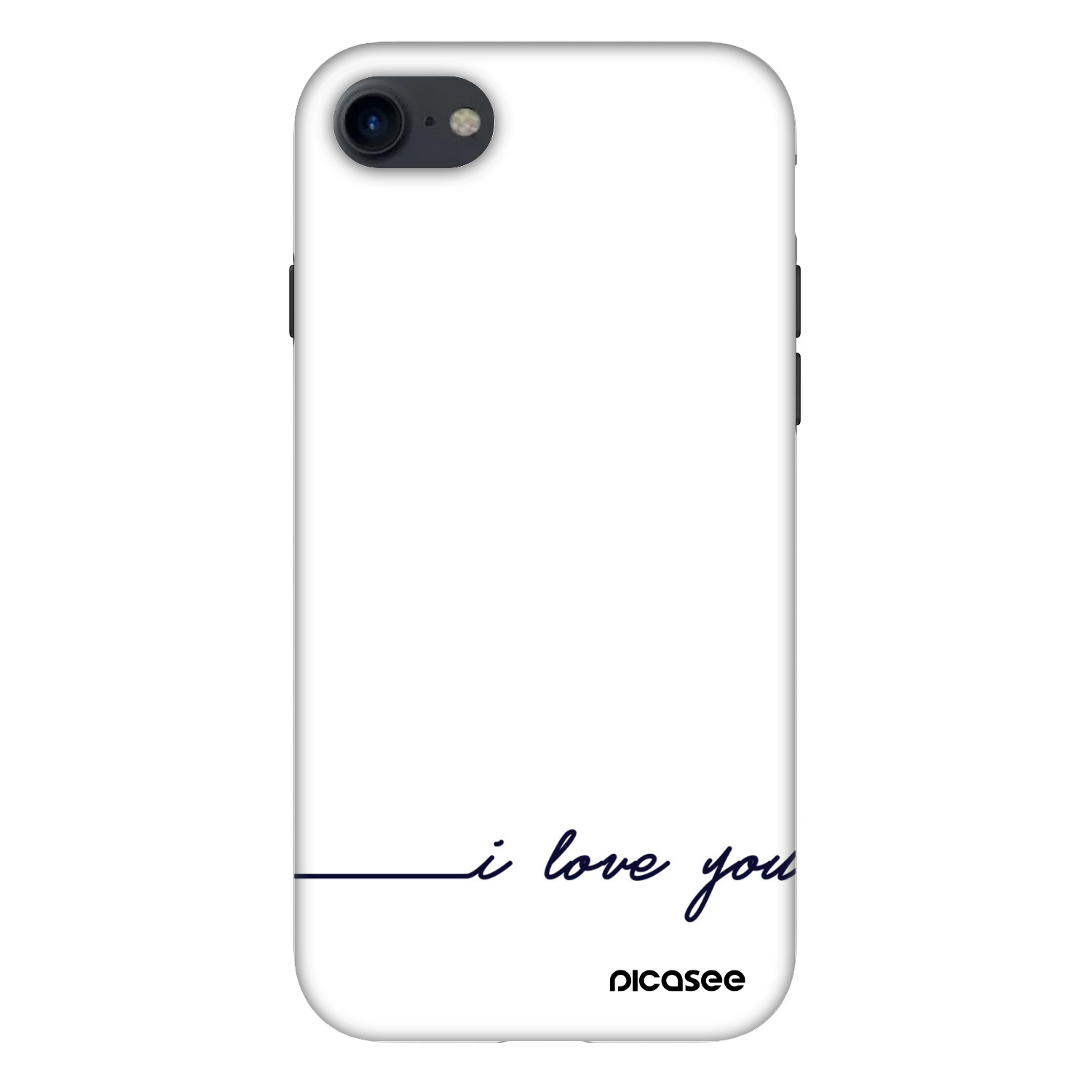 Picasee Fashion Case für Apple iPhone SE 2020 - Ich liebe dich