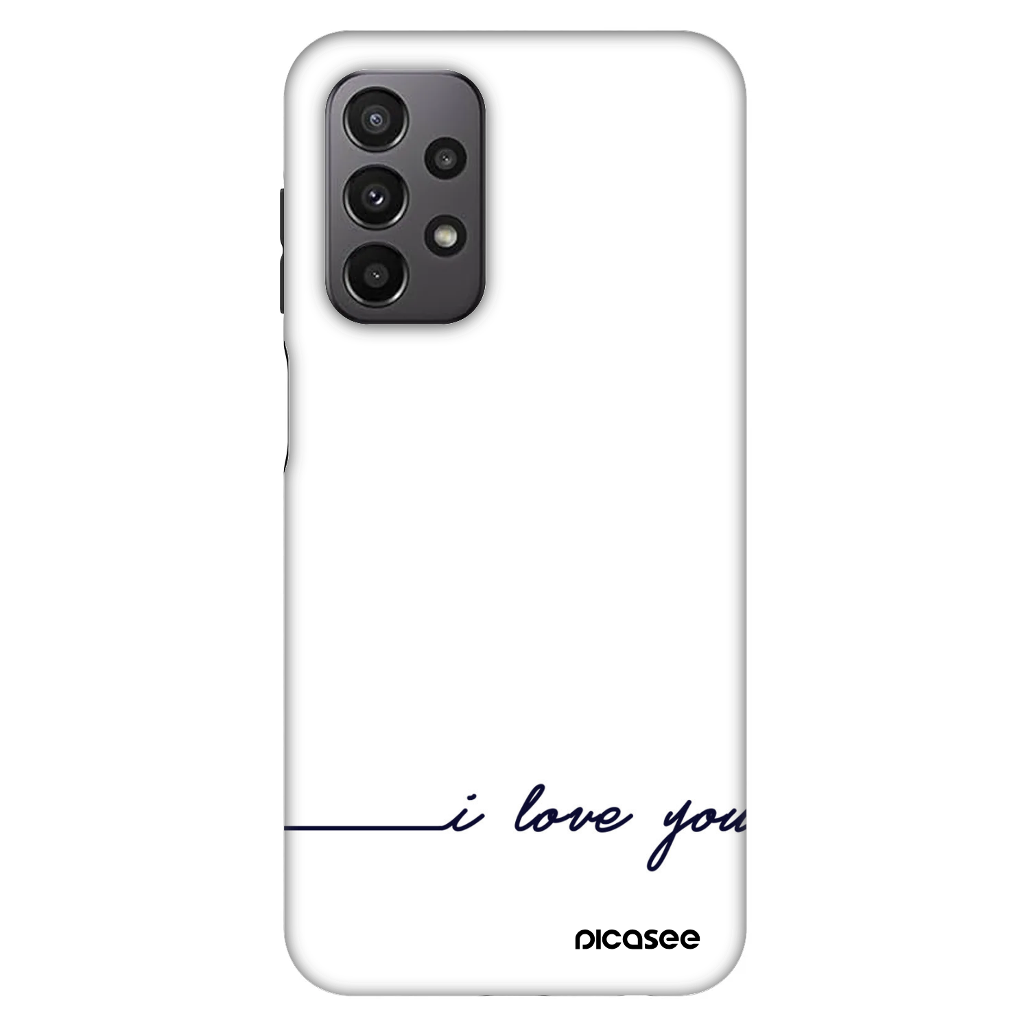 Picasee Fashion Case für Samsung Galaxy A23 A235F 4G - Ich liebe dich