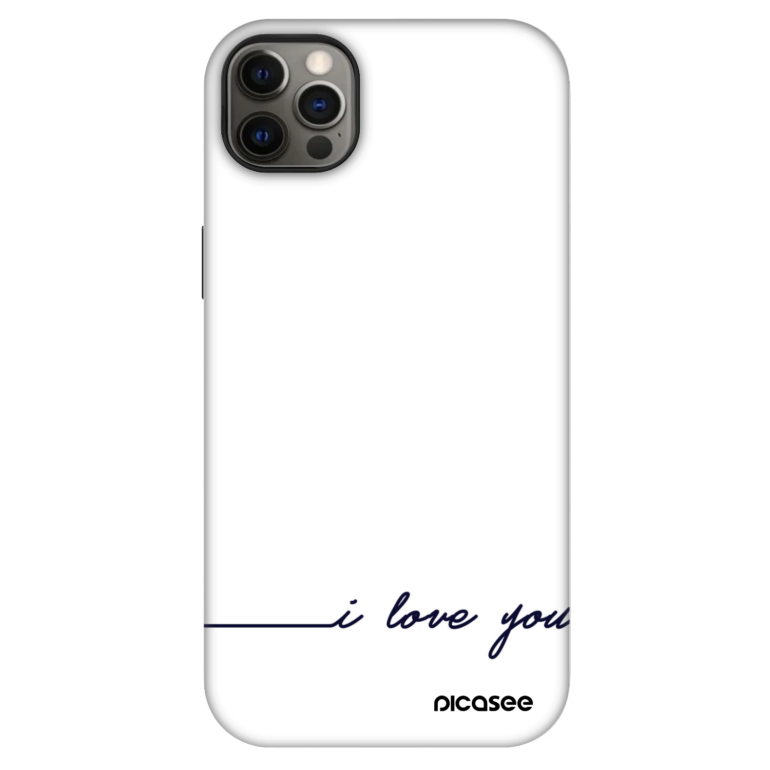 Picasee Fashion Case MagSafe für Apple iPhone 12 Pro Max - Ich liebe dich