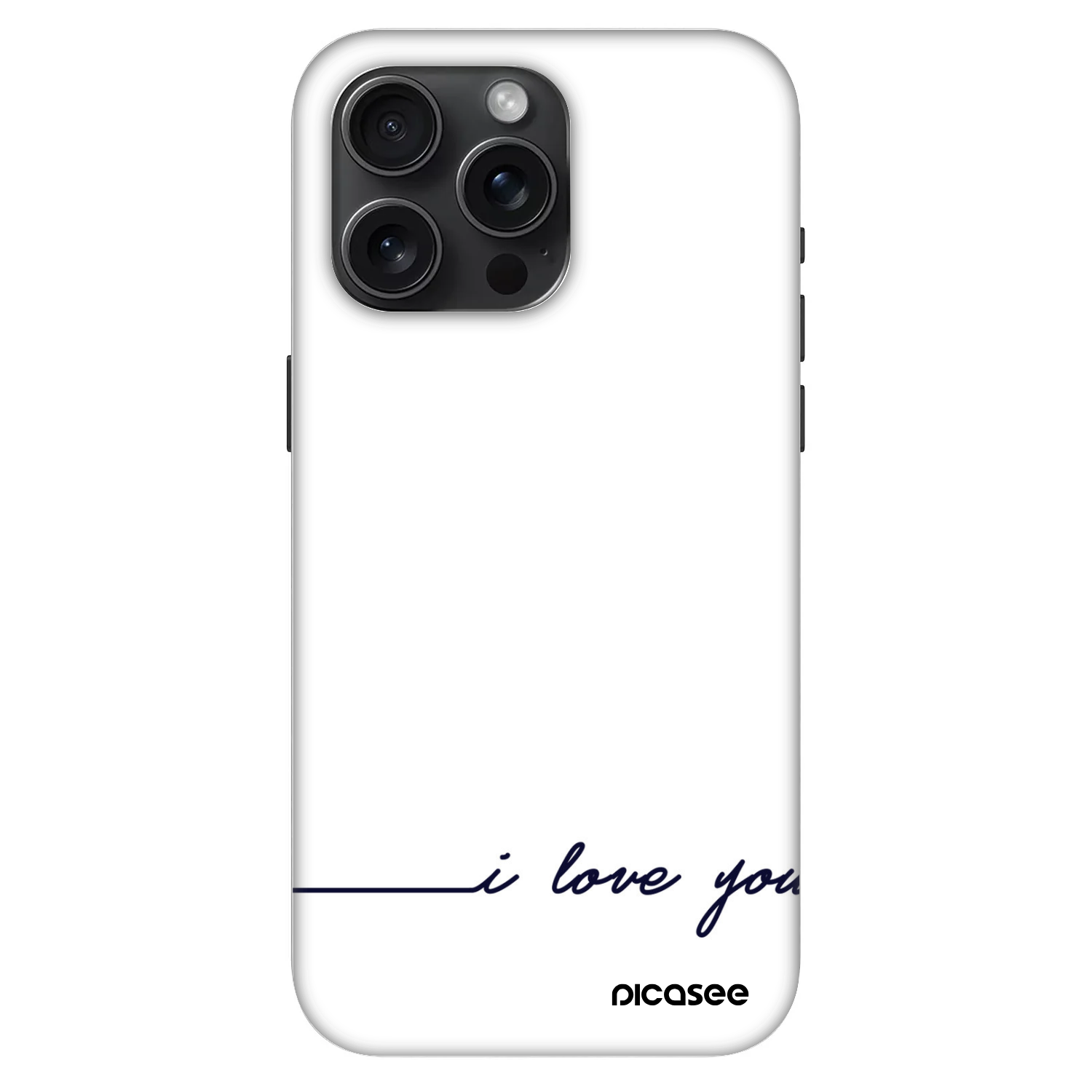 Picasee Fashion Case MagSafe für Apple iPhone 15 Pro Max - Ich liebe dich
