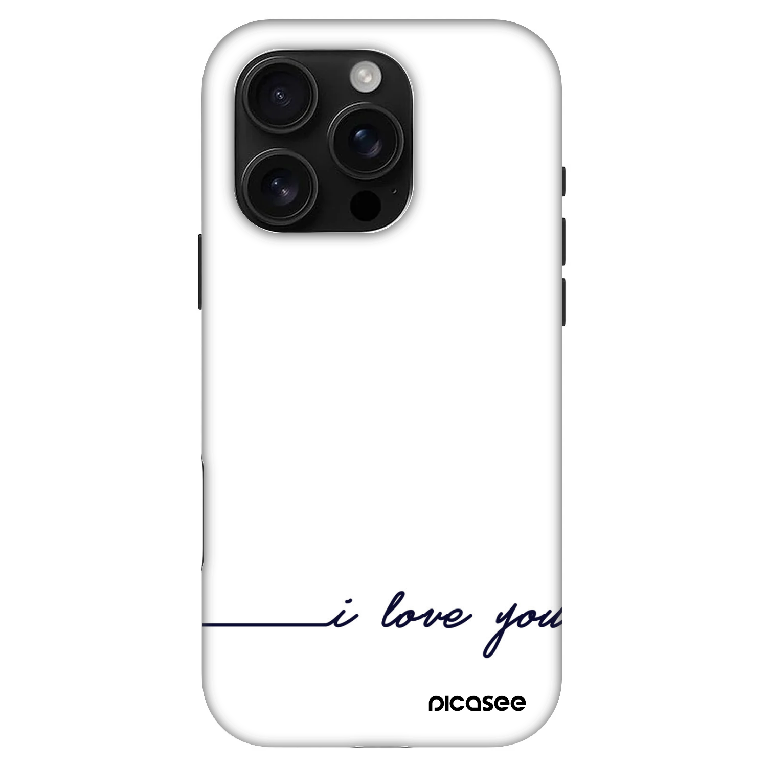 Picasee Fashion Case MagSafe für Apple iPhone 16 Pro - Ich liebe dich