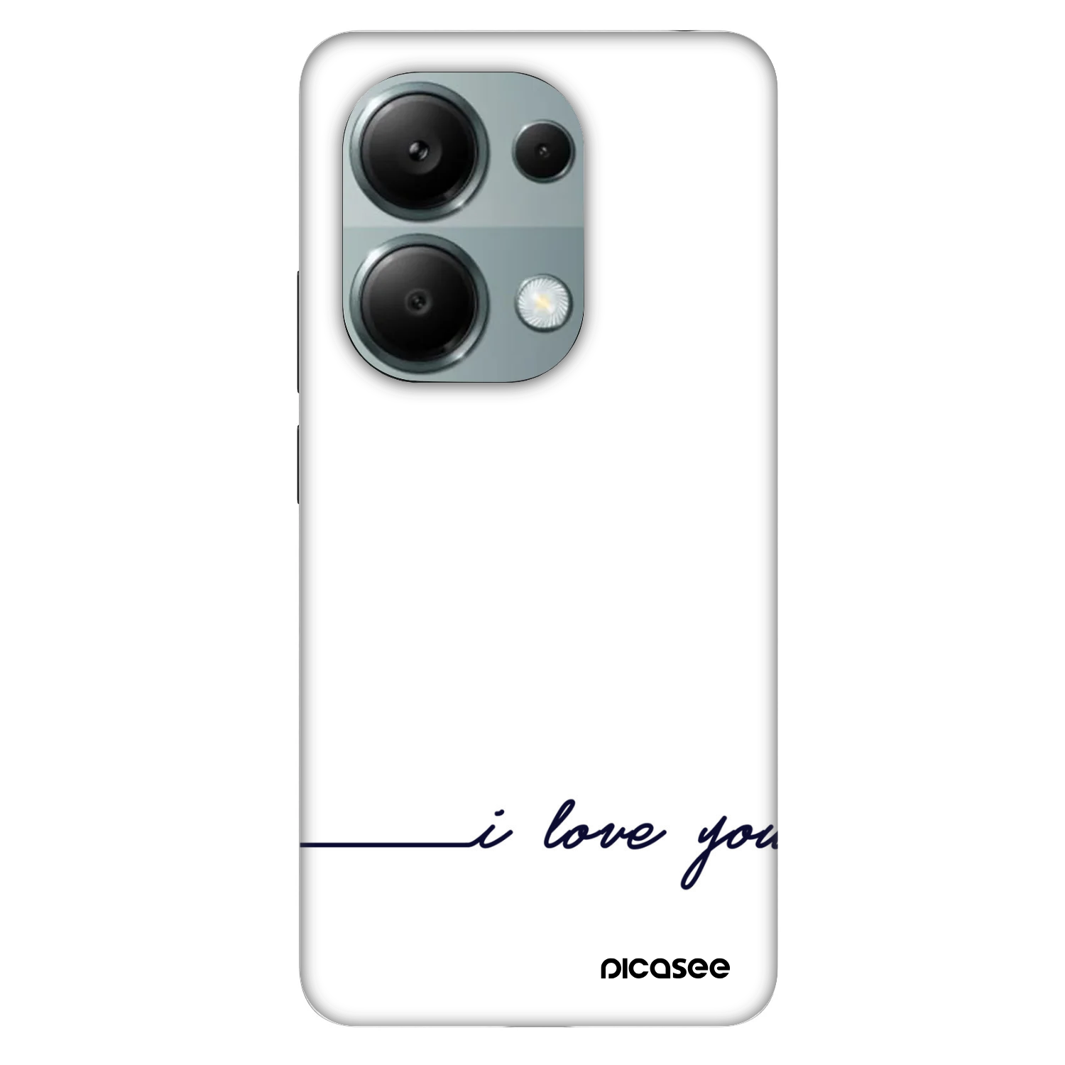 Picasee Fashion Case für Xiaomi Redmi Note 13 Pro 4G - Ich liebe dich