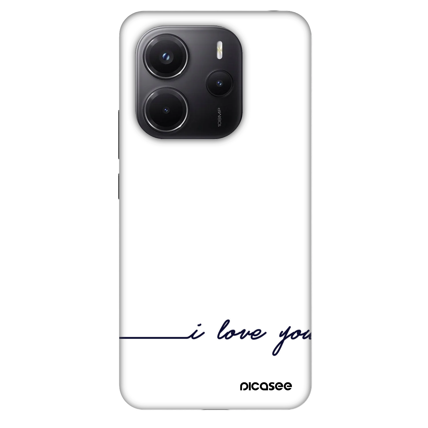 Picasee Fashion Case für Xiaomi Redmi Note 14 4G - Ich liebe dich