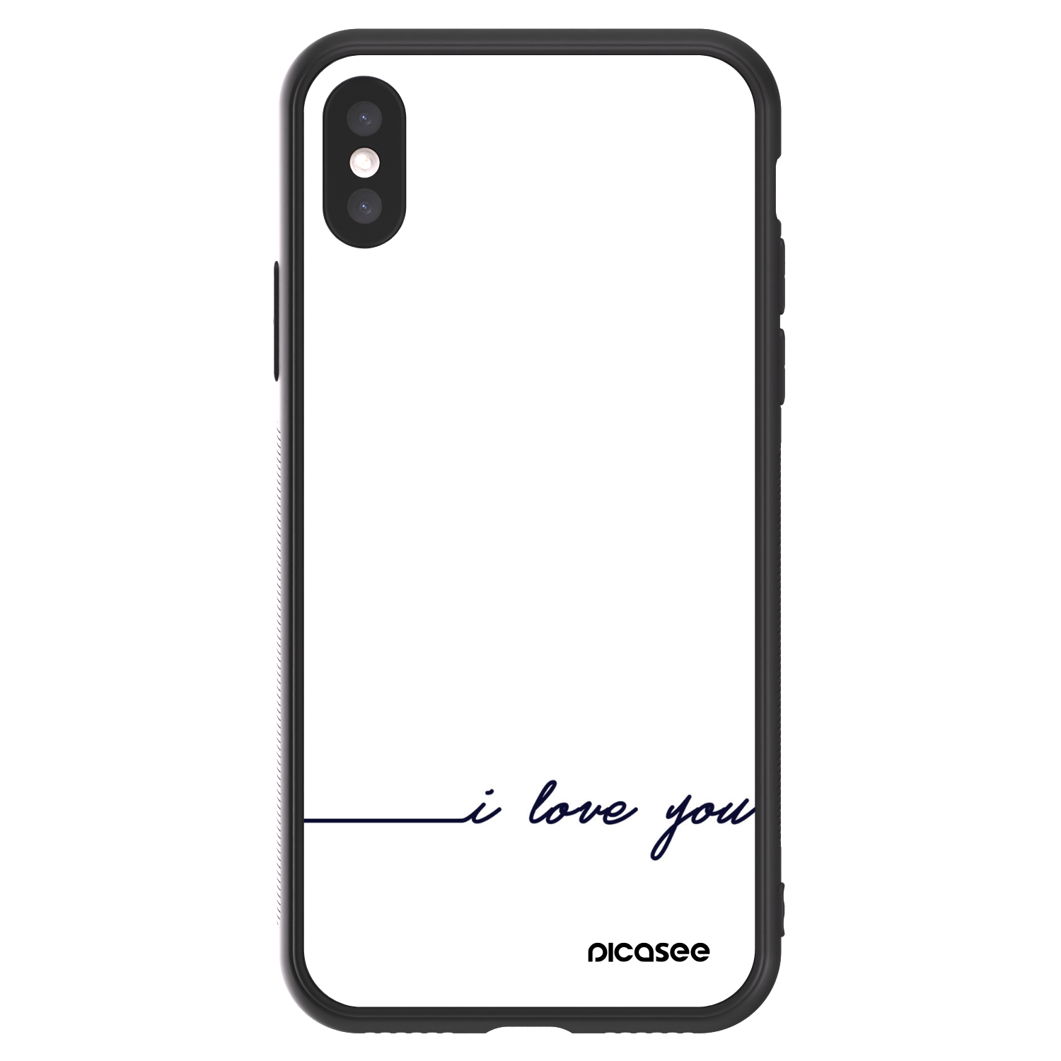 Picasee ULTIMATE CASE für Apple iPhone X/XS - Ich liebe dich