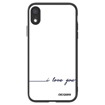 Picasee ULTIMATE CASE für Apple iPhone XR - Ich liebe dich