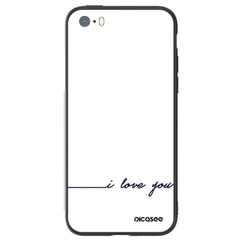 Hülle für Apple iPhone 5/5S/SE - Ich liebe dich
