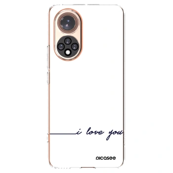 Picasee Honor 50 5G Hülle - Transparentes Silikon - Ich liebe dich