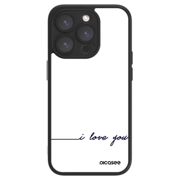 Picasee ULTIMATE CASE MagSafe für Apple iPhone 15 Pro - Ich liebe dich