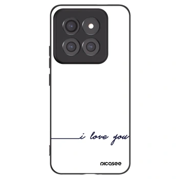 Picasee Xiaomi 14 Pro Hülle - Schwarzes Silikon - Ich liebe dich