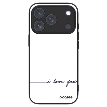 Picasee ULTIMATE CASE MagSafe für Apple iPhone 17 Pro - Ich liebe dich