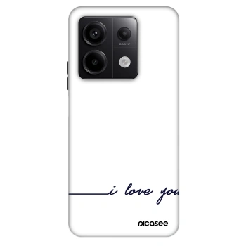 Hülle für Xiaomi Redmi Note 13 Pro 5G - Ich liebe dich