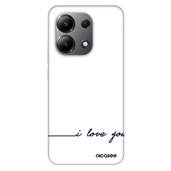 Picasee Fashion Case für Xiaomi Redmi Note 13 4G - Ich liebe dich