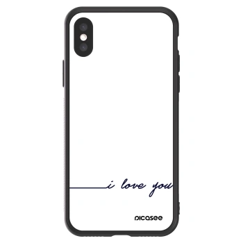 Picasee ULTIMATE CASE für Apple iPhone X/XS - Ich liebe dich