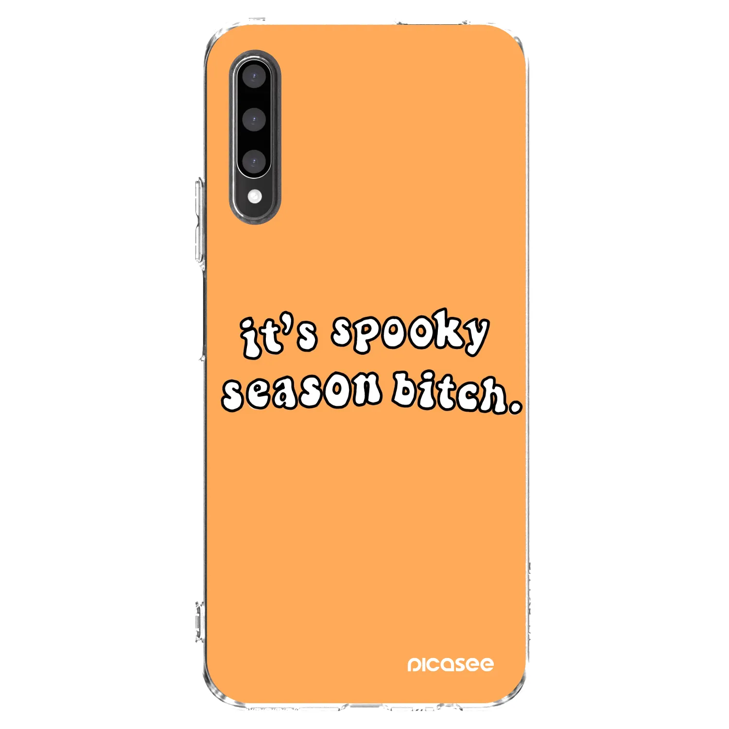Picasee Honor 9X Pro Hülle - Transparentes Silikon - Spooky season