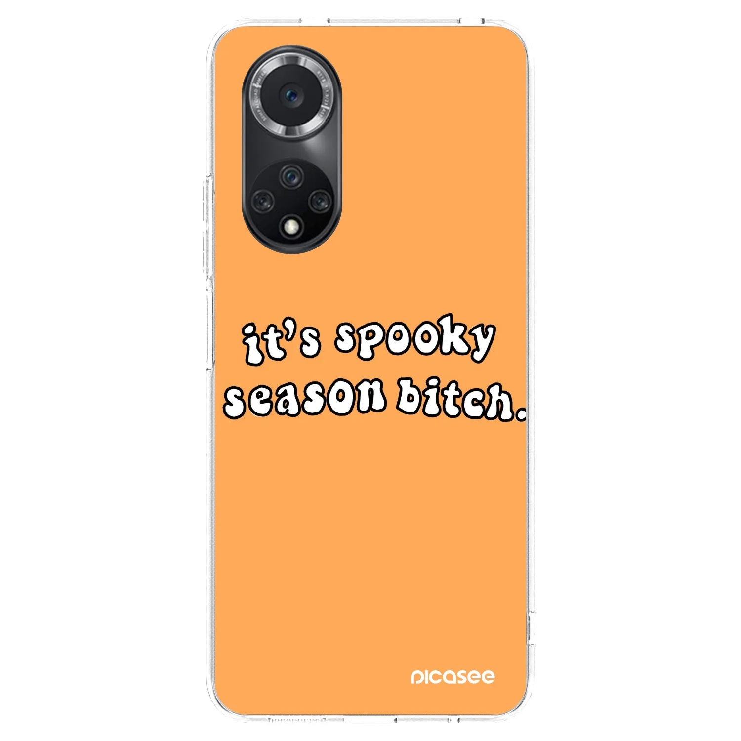 Picasee Huawei Nova 9 SE Hülle - Transparentes Silikon - Spooky season
