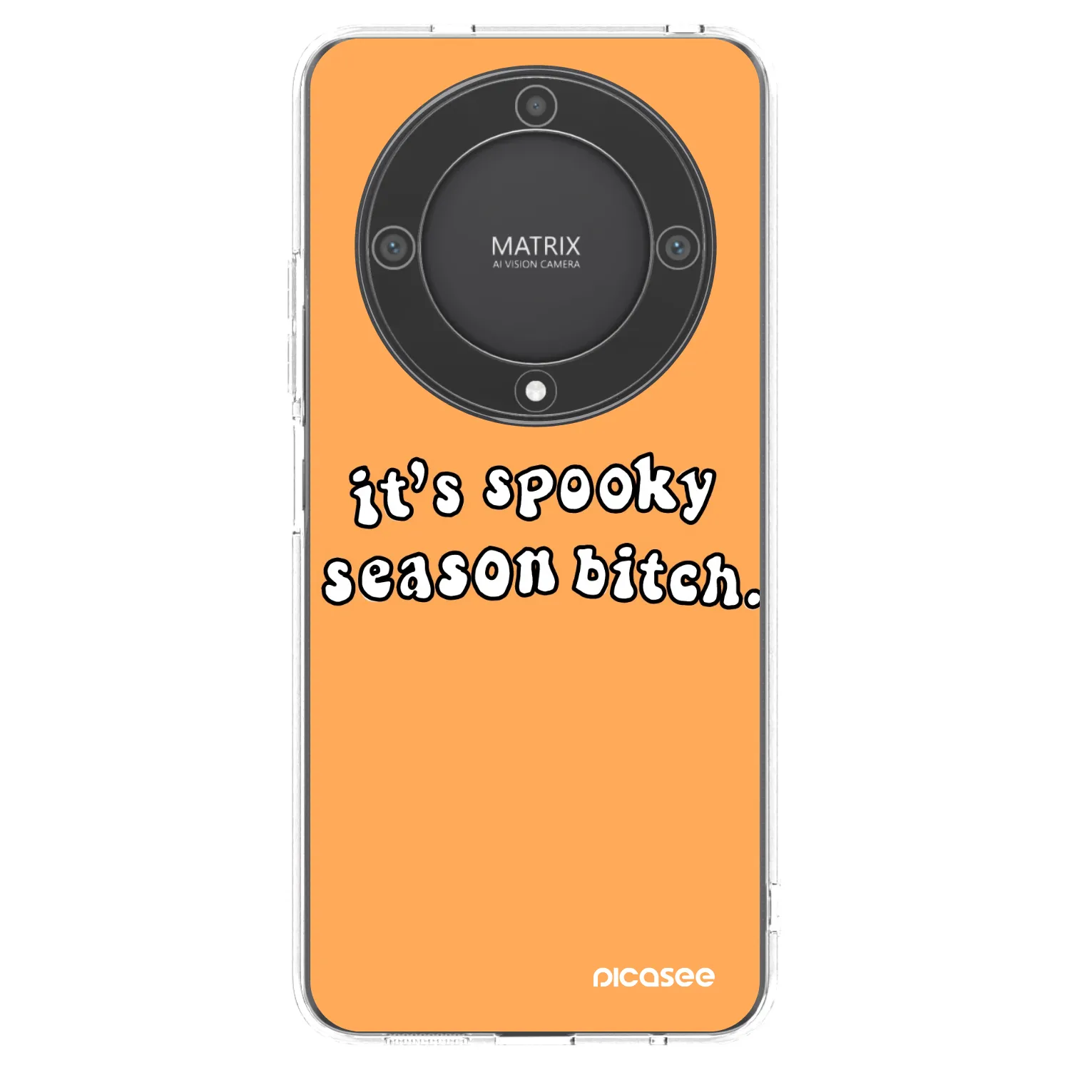 Picasee Honor Magic5 Lite 5G Hülle - Transparentes Silikon - Spooky season