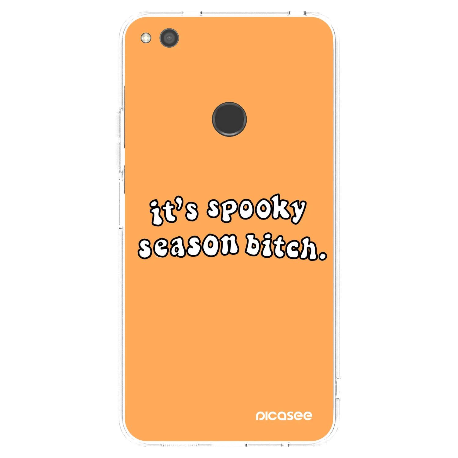 Picasee Huawei P9 Lite 2017 Hülle - Transparentes Silikon - Spooky season