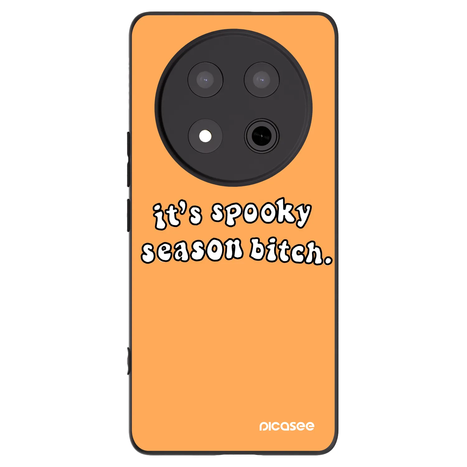 Picasee Honor Magic7 Lite 5G Hülle - Schwarzes Silikon - Spooky season