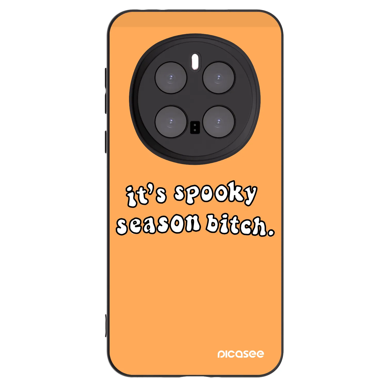 Picasee Honor Magic7 Pro 5G Hülle - Schwarzes Silikon - Spooky season