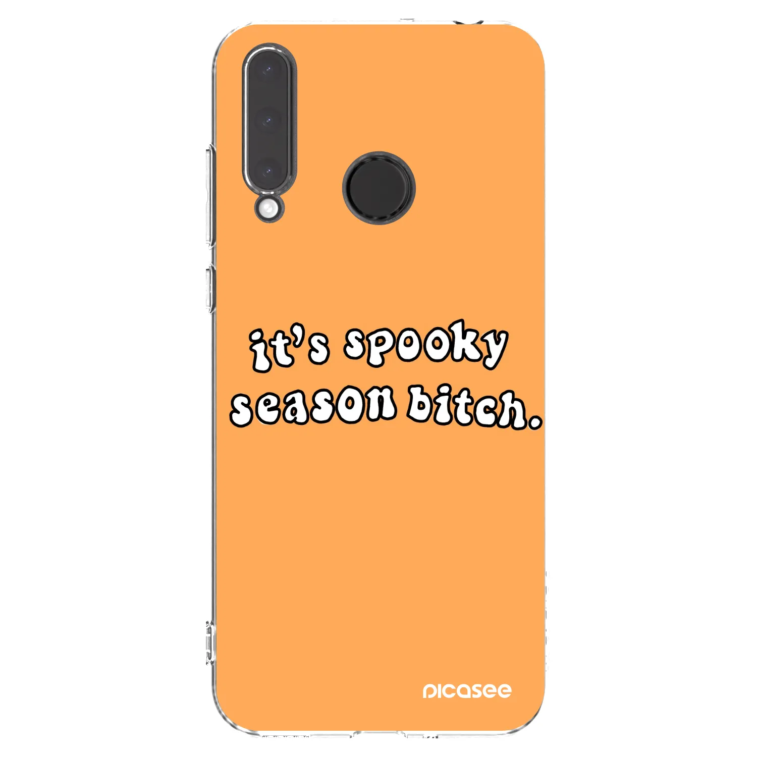 Picasee Honor 20 Lite Hülle - Transparentes Silikon - Spooky season