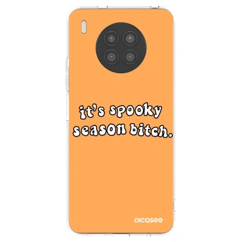 Picasee Huawei Nova 8i Hülle - Transparentes Silikon - Spooky season