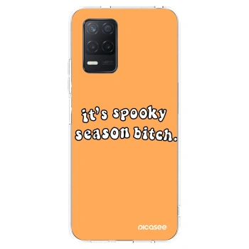 Picasee Realme 8 5G Hülle - Transparentes Silikon - Spooky season