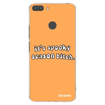 Picasee Huawei P Smart Hülle - Transparentes Silikon - Spooky season