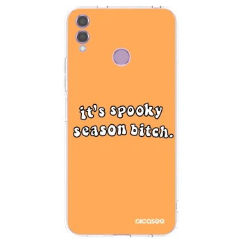 Picasee Honor 8X Hülle - Transparentes Silikon - Spooky season