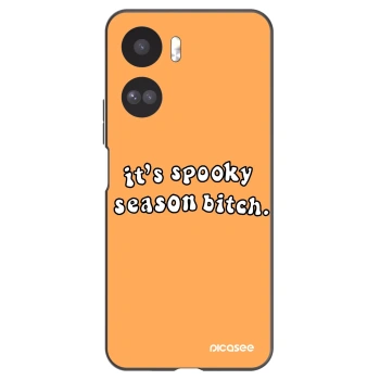 Picasee Honor 90 Lite 5G Hülle - Schwarzes Silikon - Spooky season